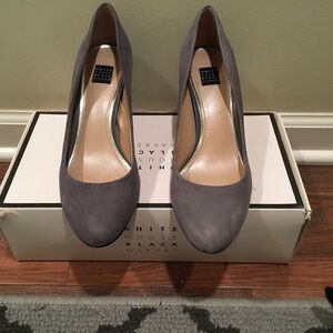 White House Black Market Grey Women's Shoes